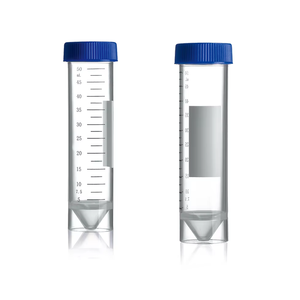 Laboratório estéril ou não estéril 50ml Flat Bottom Self-standing <span class=keywords><strong>Centrifuge</strong></span> <span class=keywords><strong>Tube</strong></span> com escala e área de escrita - Product Image 5