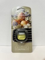 Diffuseur de parfum pour voiture Micora OEM avec logo personnalisé, parfum Poire Anglaise et Freesia, sortie liquide en plastique, alimenté par énergie solaire, parfum longue durée