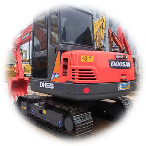 Miniexcavadoras Usadas Baratas DOOSAN DH55 de 5.5 Toneladas, Excavadora Hidráulica de Orugas para Uso Doméstico y Agrícola, Modelo DH55/DH60/DH80 - Product Image 1