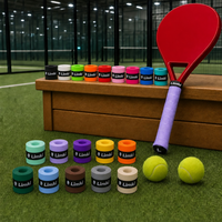 Sangle de raquette de padel antidérapante et absorbante en PU, adhérence optimale pour le padel, le tennis et le badminton