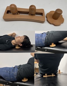 Mãn tính đau lưng cứu trợ thiết bị Camilla chiropractic mesas quiropraca massage bằng gỗ chiropracteur công cụ - Product Image 6