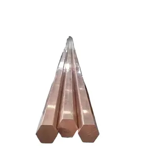 Copper Beryllium Rod C17200 Hexagonal Bar Beryllium Copper Rod C17300 Cube Alloys Rods