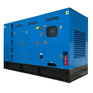 Commercial Power Plant Switching Power Supply Gas Turbine Soundless Diesel Generator Machine 100kw for Industrial
