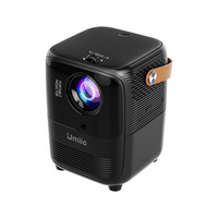 Projecteur intelligent portable UMIIO A008 HY300, décodage 4K, home cinéma LM avec batterie intégrée, 4-5 heures, 1500 lumens, 230V