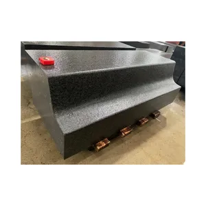 Nhà máy cung cấp basalt biên giới Road grey Granite g684 kích cỡ tùy chỉnh kerbstone cong bên đường lát đá