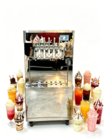Machine à crème glacée molle de qualité commerciale, puissante et compacte, conçue pour gagner de la place, idéale pour les restaurants