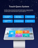 Pantalla Táctil Digital de 32 Pulgadas con Sistema Android, Windows o Linux, Habilitada para SDK, para Uso en Exteriores, Tiendas Minoristas, Aeropuertos y Oficinas
