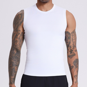 Custom Great Quality <b>Men</b> Sports Running Printed Light Weight Seamless Active Vest Polyester Quick Dry Marathon <b>Singlet</b> - Product Image 3