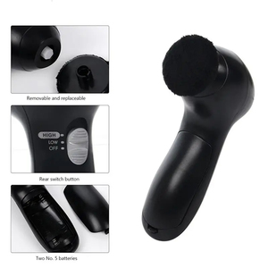 Kit d'entretien du cuir Portable Mini chaussure rotative nettoyage brosse électrique polisseuse à <span class=keywords><strong>chaussures</strong></span> - Product Image 5