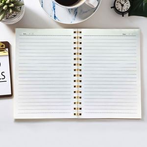 Libreta de Direcciones Espiralada de Cuero A5 de Alta Calidad con 80 Hojas, Diseño Casual con Temática de Fantasía, para Oficina - Product Image 3