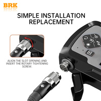 Endoscopio Industrial Portátil de 5 Megapíxeles y 1080P HD con Pantalla IPS de 4.3 Pulgadas, Resistente al Agua IP67, Personalizable OEM, para Reparación Automotriz