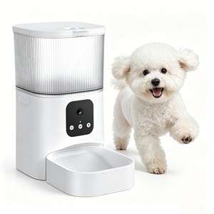 Wall Mounted <b>Automatic</b> Pet Feeder Space Saving Smart Pet Feeder Stable Placement Pet Bowls & Feeders - Product Image 1