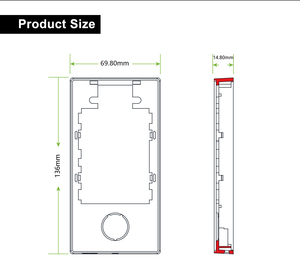 Ebkn RFID Hệ thống kiểm soát truy cập với bàn phím vân tay kiểm soát truy cập đầu đọc thẻ tuya tính năng - Product Image 5