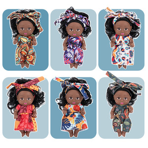 Muñeca Reborn Negra de 3.5 Pulgadas (11 cm), Muñeca Africana Realista, Juguete de Princesa para Niña con Caja de Regalo - Product Image 2