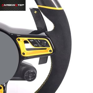 Volant en fibre de carbone Alcantar personnalisé à succès en <span class=keywords><strong>2022</strong></span> pour <span class=keywords><strong>Porsche</strong></span> Cayman 987 - Product Image 5