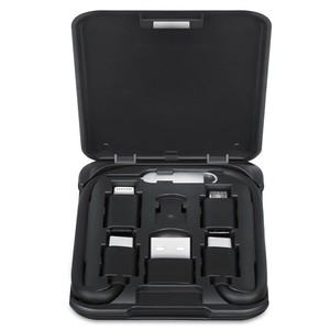 Feoo 6 In 1 Data Cable Storage Box With Phone Stand Fast <b>Charging</b> <b>Adapter</b> For Mobile Phone Accessories - Product Image 3