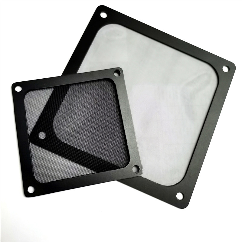 12 14 12X14 cm pc lüfter magnetische staub filter mesh abdeckung net schutz für computer fall