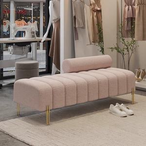 Banc à langer créatif pour la maison Tabouret à langer <span class=keywords><strong>Design</strong></span> simple Salon Chambre Bureau Zone d'attente Queue de lit pour vestiaire Canapé - Product Image 5