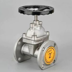 Válvula de Compuerta de Acero Inoxidable de Vástago Ascendente Oculto Z45X-16P DN200 con Brida y Sello Suave para Tuberías de Agua Contra Incendios, Manual - Product Image 5
