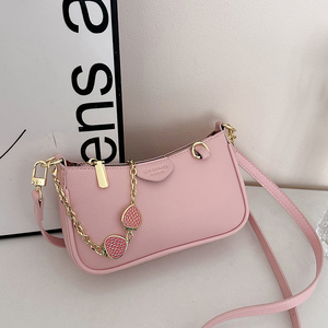 Bolso Bandolera de Moda para Mujer, Diseño 2025, Decoración de Cadena, Material PU Resistente, Cierre de Cremallera, Correa Ajustable Modelo 2354 - Product Image 4