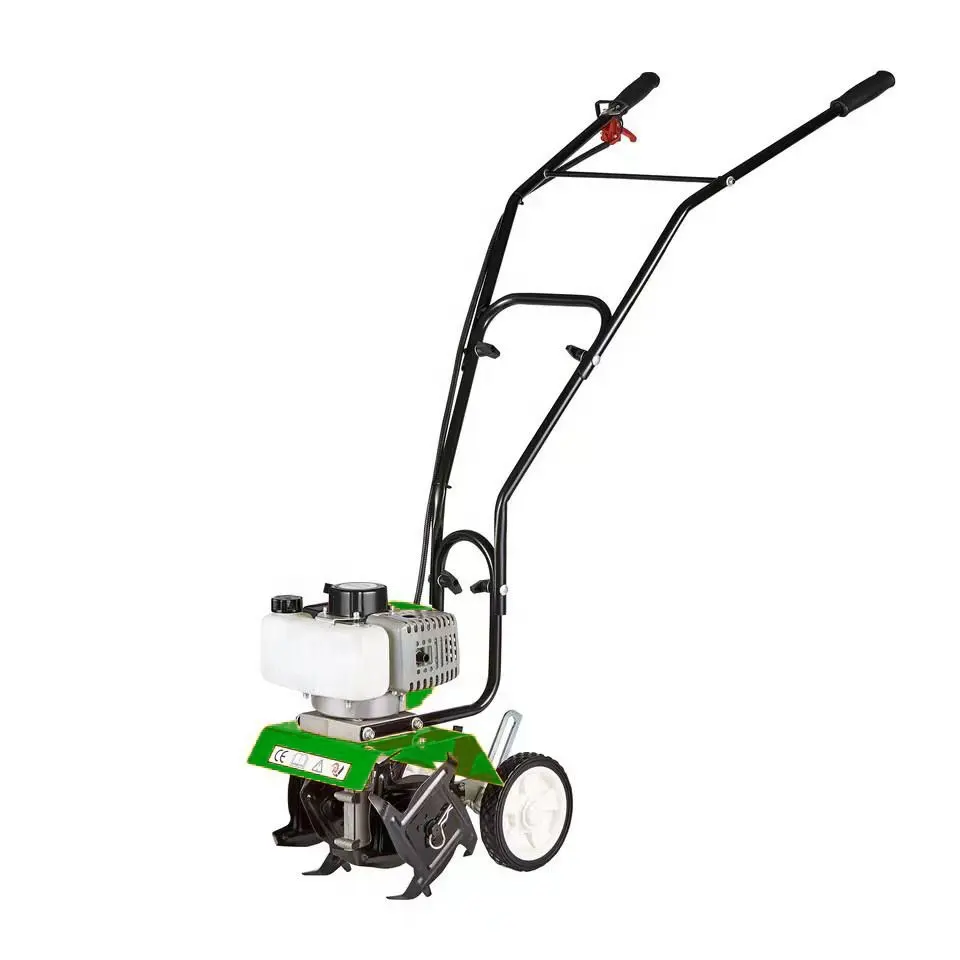 Neu ankommen CE 52cc, Garten Hand Mini Rotavator Pinne Diesel gasbetrieb ene Gras fräse mit niedrigem Preis/