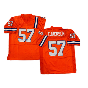 Maillot de rugby vintage pour homme, style cousu, <span class=keywords><strong>Tom</strong></span> Jackson, Gary Zimmerman, Karl Mecklenburg, Shannon Sharpe, Smith, tailles S-3XL, livraison rapide - Product Image 5