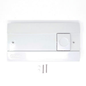 Kit de placa exterior para cisterna empotrada de 11 litros, 33 cm de ancho, 21,4 cm de largo, botones de descarga para inodoro - Product Image 1