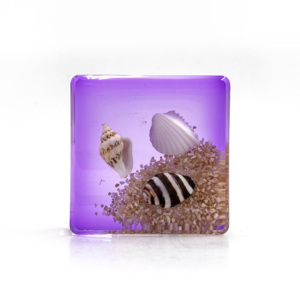 Ornamenti in resina fai da te decorazione estiva da tavolo vera stella di granchio di mare in resina fermacarte souvenir - Product Image 3