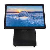 Caja Registradora Táctil Todo en Uno Inteligente de 15.6 Pulgadas, Personalizada y Económica de Fábrica, para Punto de Venta Minorista, Multi-OS, Wi-Fi 6