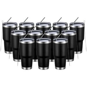 Vaso de 30 oz, acero inoxidable, aislado al vacío con tapa MagSlider, Rojo - Product Image 3