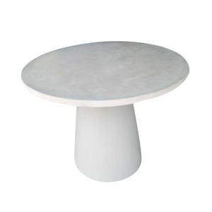 โต๊ะกลมปูนซีเมนต์แข็งแรงทนทานสำหรับตกแต่งสวนกลางแจ้งทันสมัย มีจำหน่ายแล้ว - Product Image 2