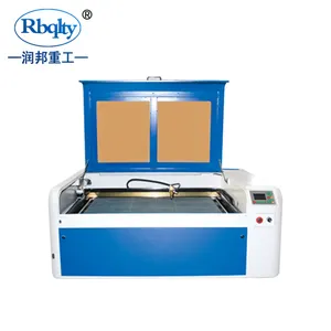 Rbqlty 60W 100W 120W 150W cnc 6090 Non metal MDF wood fabric CO2 Cutting machine