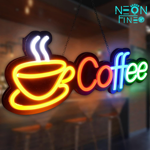 Vente en gros d'enseigne néon avec logo LED DONT Over THINK SHIT Coffee for Bedroom Party Home Decor for Car Companies Taxi - Product Image 6