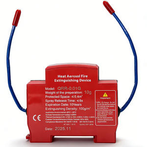 Dispositivo Automatico Termico Estinguente ad Aerosol Montato a Parete, Attrezzatura Antincendio Classe D Certificata CE EN 3/EN 1866 - Product Image 2