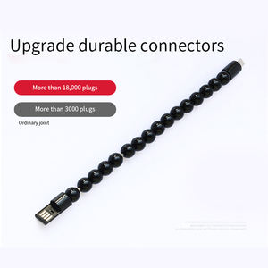 C Breve Android mobile di Tipo c veloce del telefono micro caricatore di dati del usb di ricarica v8 Tipe Braccialetto cavo usb - Product Image 6