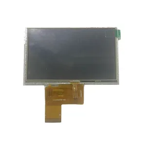 LCD TFT Resolusi 5.0 Inci 800X480, dengan Antarmuka RGB Panel Sentuh Kapasitif
