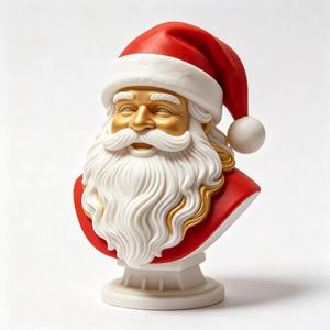 Figurines de Noël personnalisées en PLA imprimées en 3D, Père Noël, rennes, décoration de bureau, ornement de Noël personnalisé - Product Image 1