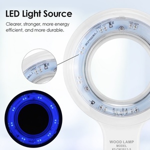 Analizador de Piel de Madera para Uso Doméstico, Detector de Pruebas de Piel Facial con Luz UV Recargable y Portátil - Product Image 5