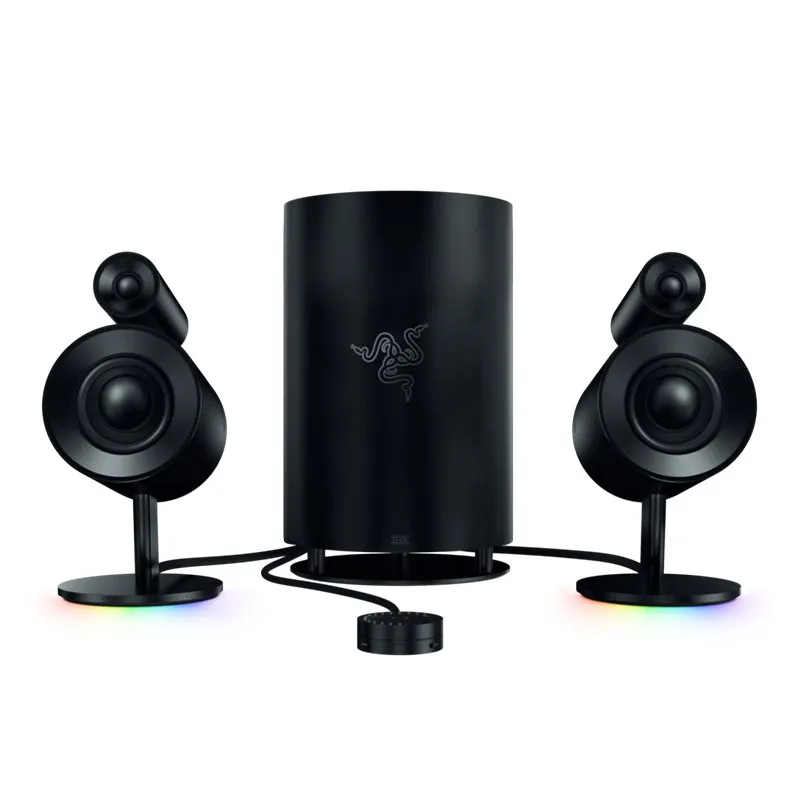 Razer — haut-parleur de jeu Surround virtuel, enceinte avec caisson de basses, certifié THX USB, 2.1