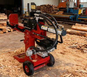 <span class=keywords><strong>Fendeuse</strong></span> de bûches hydraulique China Rail 15/8 tonnes, moteur <span class=keywords><strong>à</strong></span> essence, construction en acier <span class=keywords><strong>à</strong></span> haute teneur en carbone, utilisation facile, garantie 1 an - Product Image 4