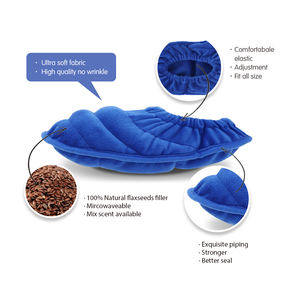 2025 prodotto <span class=keywords><strong>di</strong></span> tendenza morbido e confortevole formato personalizzato per microonde caldo e freddo terapia Pack pantofole calde con <span class=keywords><strong>semi</strong></span> <span class=keywords><strong>di</strong></span> <span class=keywords><strong>lino</strong></span> - Product Image 3