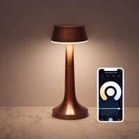 Nordique Moderne Hôtel Restaurant Sans Fil Sans Fil De Charge LED Dimmable En Métal Lampe De Bureau Lampe De Table