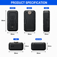 Localizador GPS Portátil con WiFi 4G LTE 2G, Botón SOS de Emergencia, Resistente al Agua IP65, Dispositivo Portátil para el Cuidado de Personas Mayores y Seguridad Estudiantil