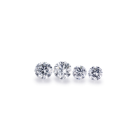 Messi Gems Super Quality Def Vvs 1mm 1.5mm 2mm 3mm Prix d'usine synthétique Hpht Diamond