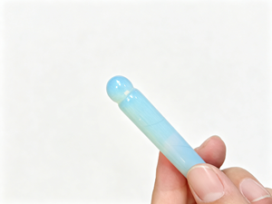 Bâtonnet de massage Gua Sha en opale en gros, stylo anti-âge, baguette de spa pour le <span class=keywords><strong>visage</strong></span> et les yeux, pierre d'<span class=keywords><strong>acupuncture</strong></span> thérapeutique en stock 3.2USD l'unité - Product Image 3