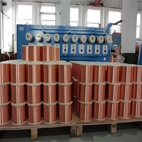 Fil de bobinage auto-adhésif flexible, classe 155, type alcool, fil magnétique pour chauffage industriel, réparation d'appareils électroniques portables