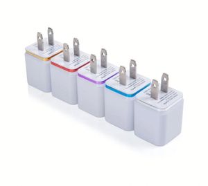 US EU <b>Plug</b> <b>Fast</b> Dual Usb Cell Phone Wall Charger Quick <b>Charging</b> Wall Charger - Product Image 4