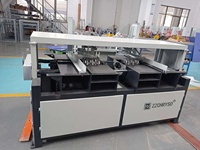 Machine à presser les blocs de palettes à double tête Encocheuse de palettes en bois Groover Stringer Notcher Slotting Machine Price