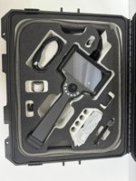 Vidéoscope industriel ultra-fin de 0,95 mm avec écran tactile de 6 mm, sonde étanche IP67, tube à changement rapide pour l'inspection des petits trous
