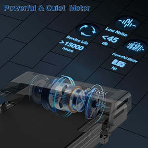 Tapis de course électrique intelligent mini pliable et portable pour la maison - Product Image 6